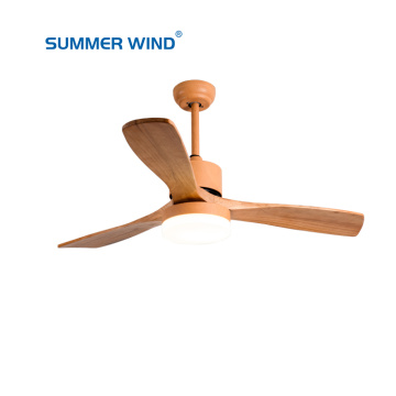 Silent save energy ac solid wood ceiling fan