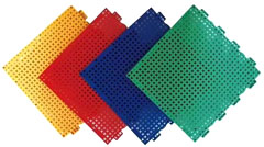Suspended assembled Sports flooring