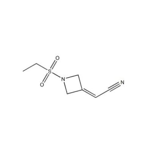 맞춤형 2- (1- (에틸 술 포닐) 아제 티딘 -3- 일리 덴) 아세토 니트릴 CAS 1187595-85-2