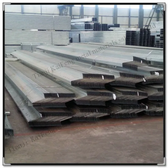 Black and pregalvanized lap joint steel z purlin