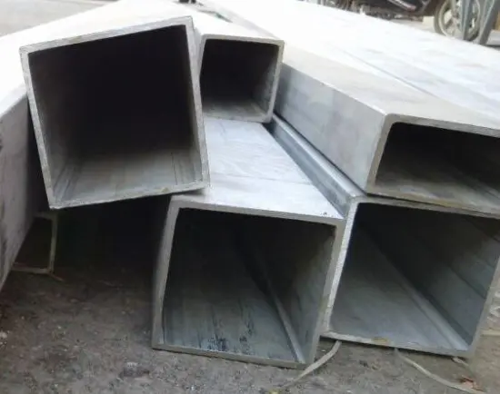 flexible stainless steel square pipe