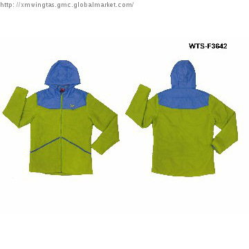 Men\'s casual green padded jacket new design 2015