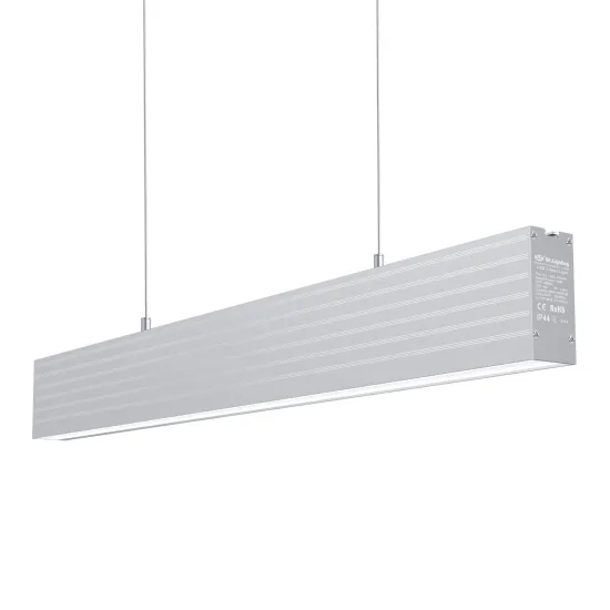 Aluminum Linkable LED Batten Lights: 20W, 40W, 50W, and 60W Ceiling & Office Linear Lighting Solutions