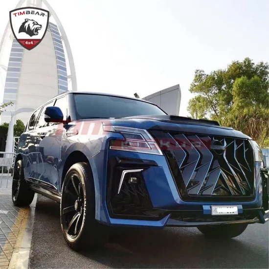 New Design Facelift Kit for Nissan Patrol Y62 2019-2020 Upgrade