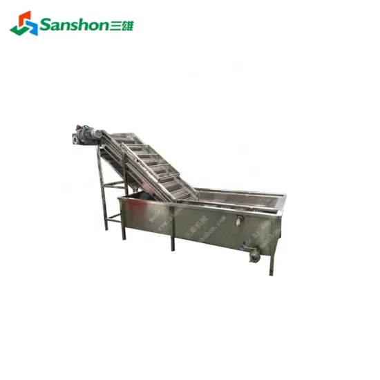 Sanshon Industrial Stainless Steel Water Cooling Machine for Vegetables and Fruits