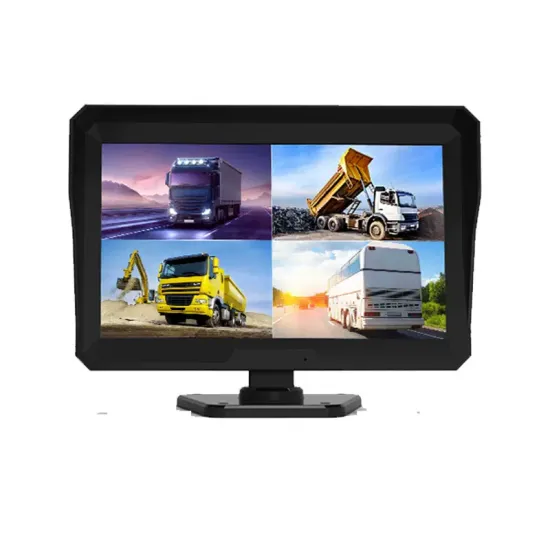 4CH Monitoring BSD Blind Spot Warning HD Driving Recorder for Large Truck Semi-Trailers (24V, Night Vision, Reversing Image)