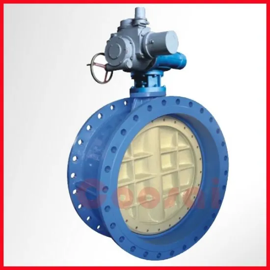 Motorized butterfly valve