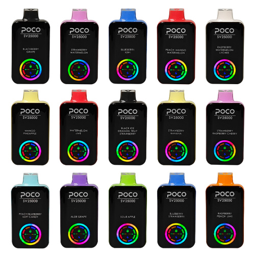 Poco sv25000 25k puffs nic 5% sekali pakai vape
