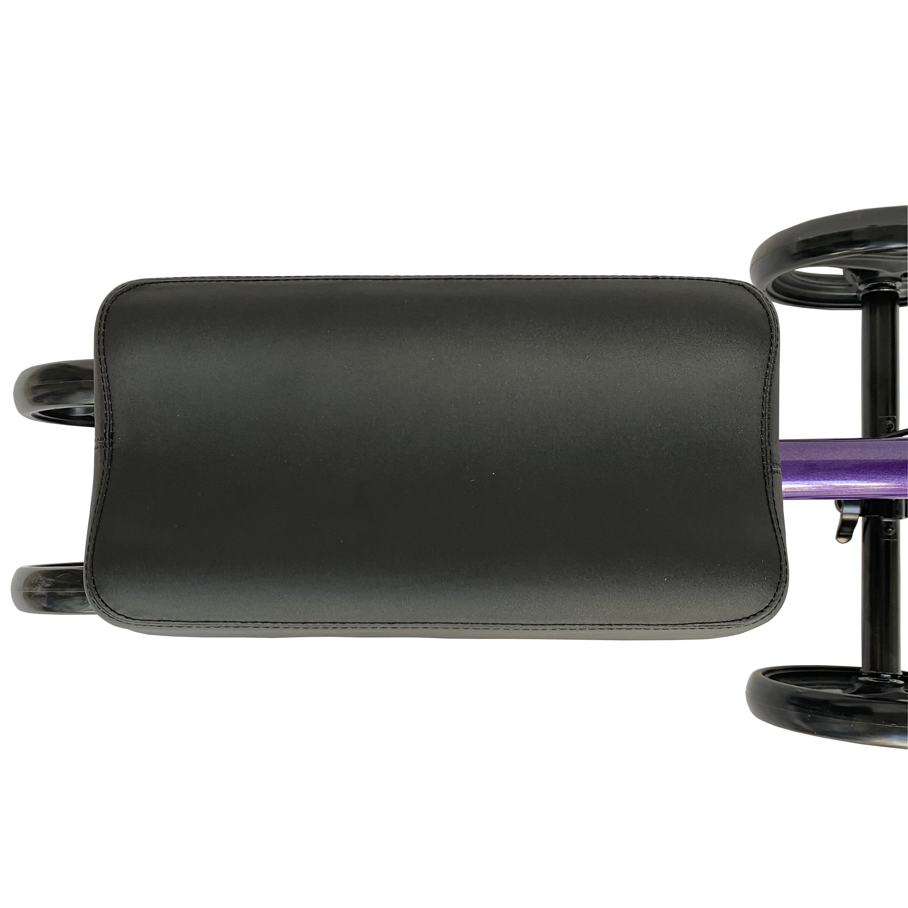 8 인치 PVC 휠 트래50을 갖춘 강철 접이식 롤 레이터 무릎 워커 롤 레이터