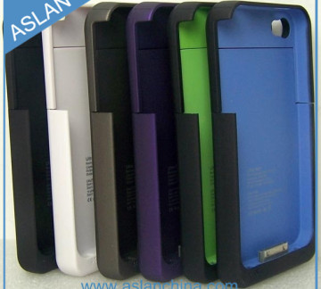 Slip Power Case for iPhone4/4s, 1900mAh Power Case (ASC-038)