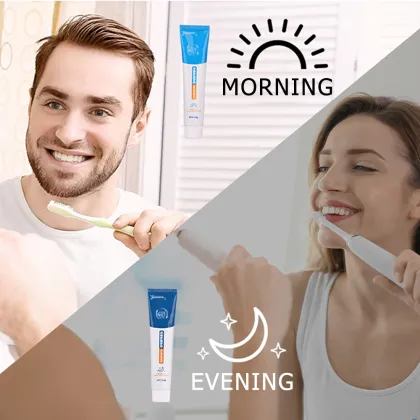 Herbal Teeth Whitening mint flavor Toothpaste