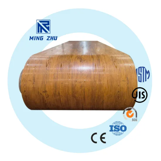 Factory Direct Galvanized Wood Pattern Steel Roll: High-Quality, Color-Coated Products at Competitive Prices