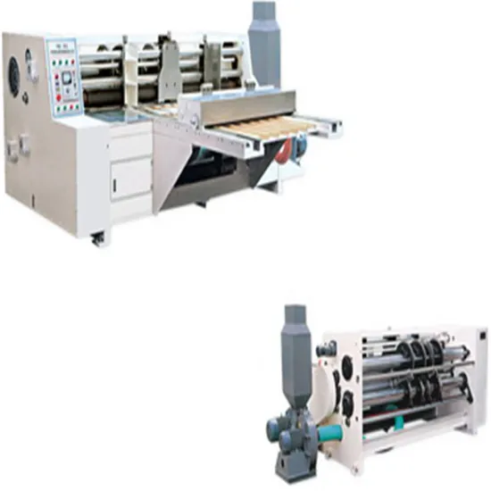 Rotary Cardboard Creasing and Slotting Machine