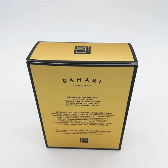 Custom Card Paper Printed Cosmetic Package Box