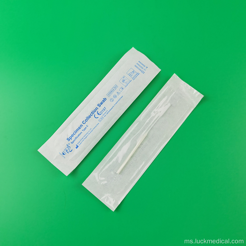 Ujian coronavirus swab pendek