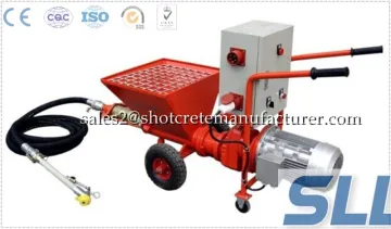 SLL Electric Power Cement Plaster Machine for sale