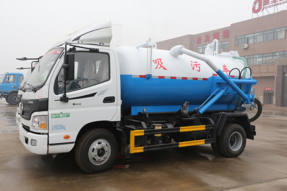 Aumark 10 Cfm Suction Sewage Truck