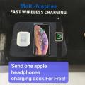 New 4 in 1 Fast Multi-Function Wireless Charger