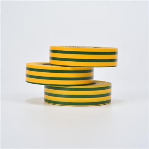 Желто-зеленая изоляционная лента из ПВХ