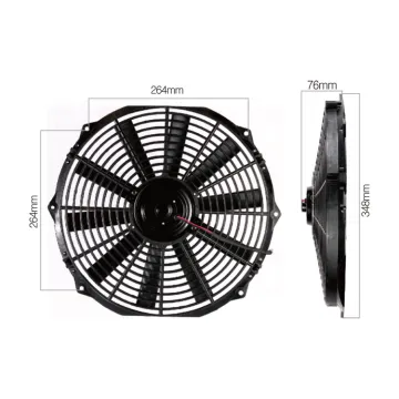 12V DC Car Radiator Cooling Fan Motor