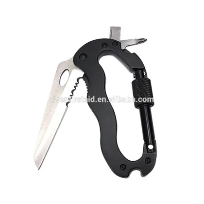 Multifunction Aluminum Carabiner Keychain/Climbing Carabiner/Outdoor Survival Carabiner