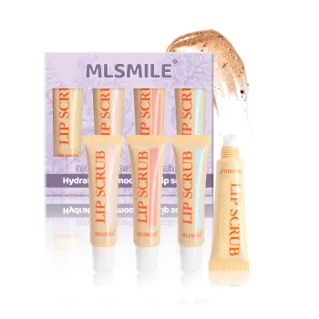 Customizable Hydrating Lip Scrub Set - OEM Private Label Moisturizing Exfoliator