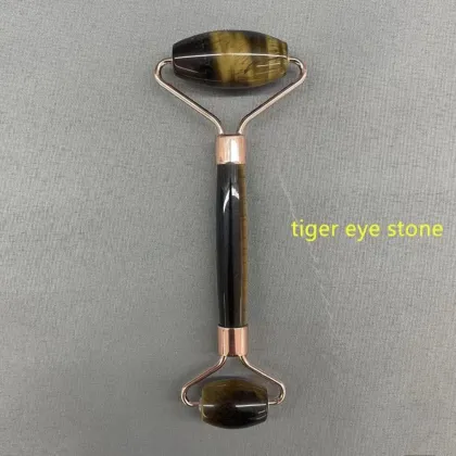 Natural Rose Quartz Jade Roller for Facial Beauty Massage