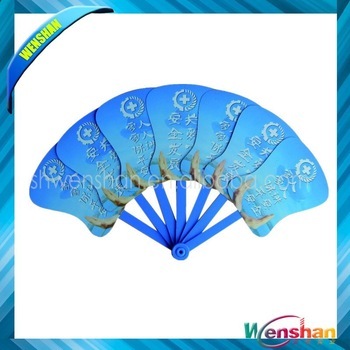 gift item plastic advertising fan