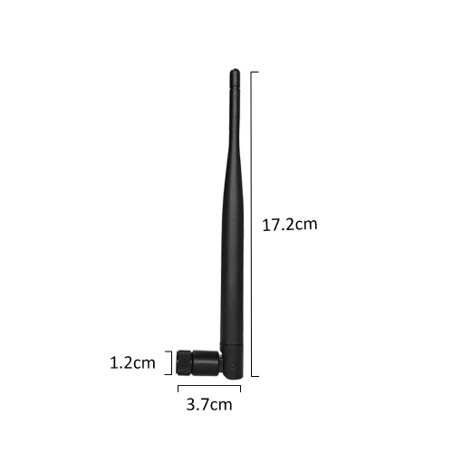 짧은 듀얼 밴드 어댑터 2.4G 5.8G 안테나