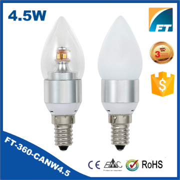 FT-360-CANW4.5 4.5W E14 AC85-265V LED Candle Light