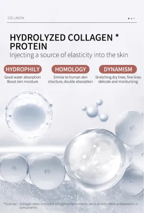 Custom Bio-Collagen 2 Hour Peel-Off Hydrogel Face Mask for Deep Hydration and Pore Minimization
