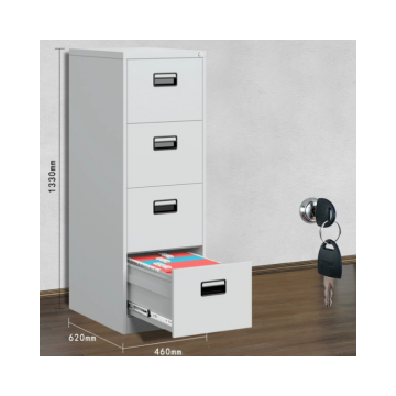 Steel Filing Cabinet 2 Drawer Lateral File Safe Cabinet