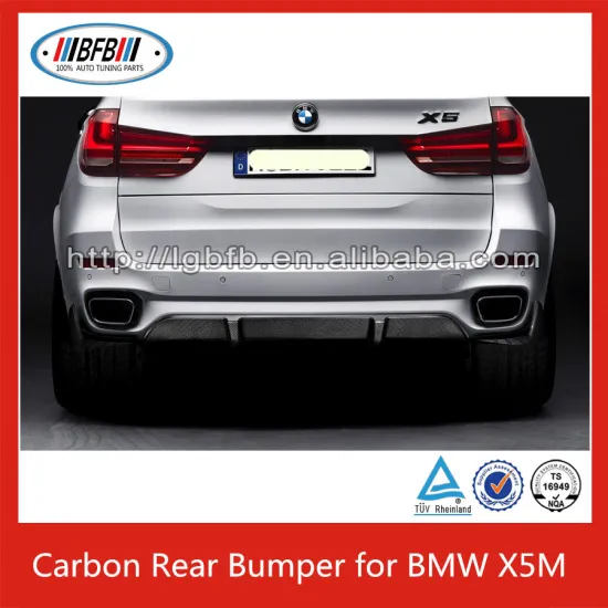 X5M rear bumper diffuser carbon fiber rear bumper for BMW X5M F15 2014