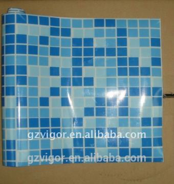Mosaic Fiberglass Swimming Pool liner cover pvc material pool liner