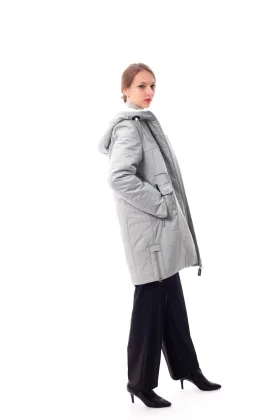 fashion Women's Fashion Hat Long Coat