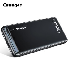 Essager 10000mAh Power Bank Slim USB 10000 mAh Powerbank Portable External Battery Charger Pack For iPhone Xiaomi Mi 9 PoverBank