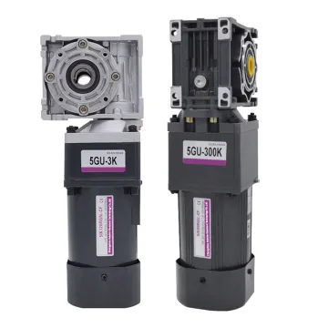 220V 120W Two-Stage Gear Motor with NMRV40: High Torque AC Motor Reducer