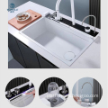 Stylish Waterfall Kitchen Sink: The Smart Choice for Your White Kitchen