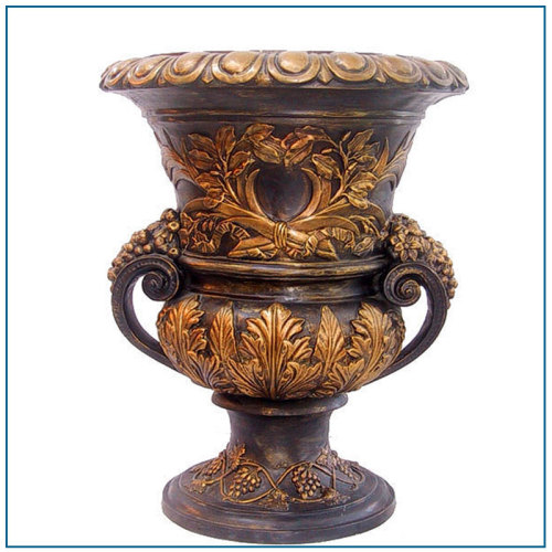 Antik bronsvase för heminredning