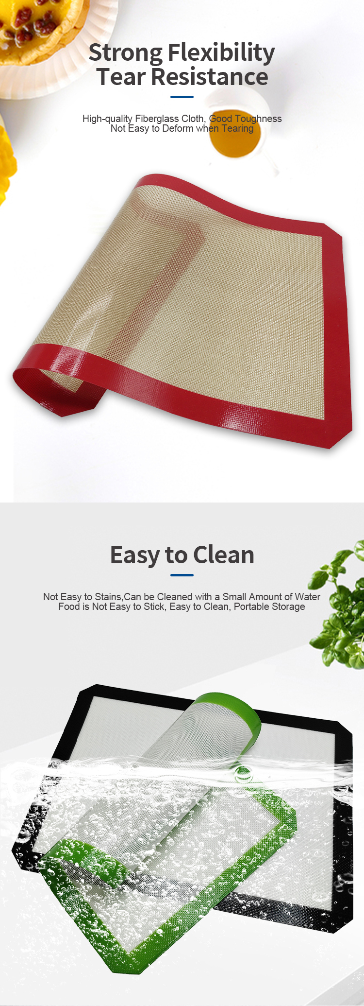 silicone baking mat MFZ-H008