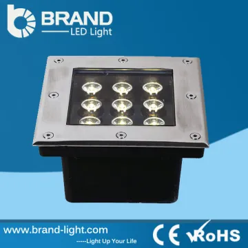 warm white new design make in china ce stainless steel landscape underground light led