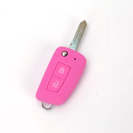 Nissan 2 button flip silicone remote key shell