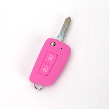 Nissan 2 button flip silicone remote key shell