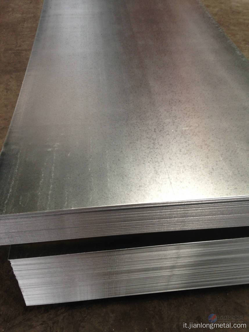 Zero lastre in acciaio foglio stirato galvanizzato