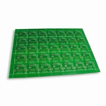 Single-sided PCB with Chemical Tin/Gold Finish and 1.6mm Board Thickness