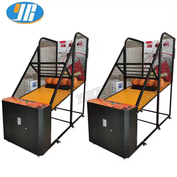220V Coin-Operated Electronic Street Basketball Machine Machine สำหรับศูนย์เกม