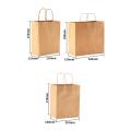 Enlevez Kraft Paper Tote Stand Up Sac