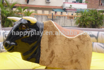 Durable inflatable bull game inflatable mechanical bull for rental rodeo bull for sale