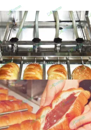 Factory Price Croissant Bread Depositor Pastry Puff Cake Depositing Machine
