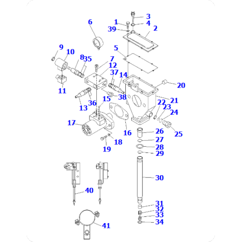Excavator PC2000-8 Crankshaft Connecting Rod Assembly MT-270665А